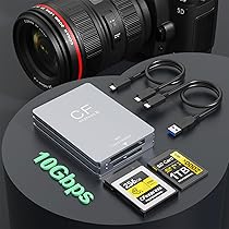 Amazon.com: Dual-Slot CFexpress Type B and SD Card Reader,10Gbps